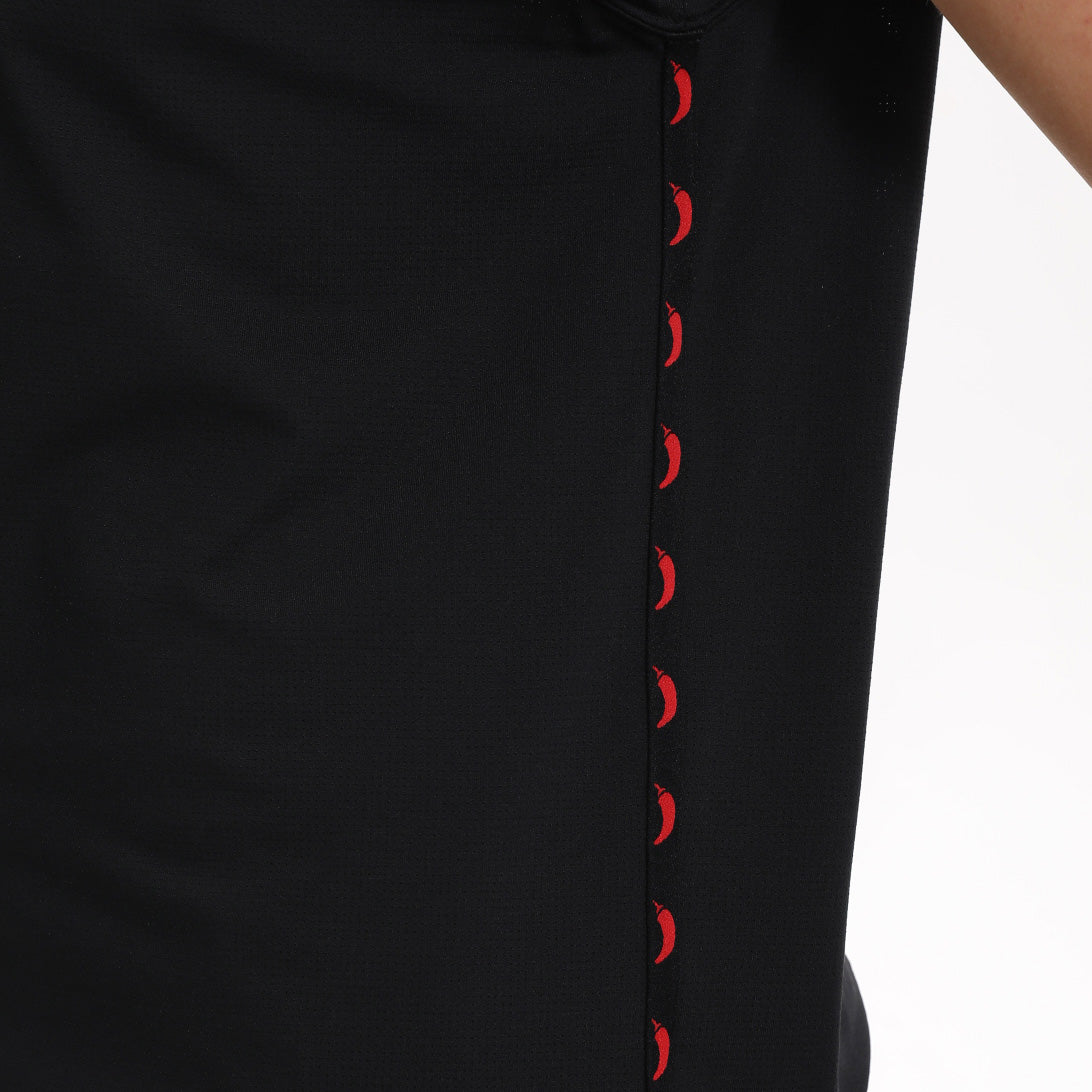 MASC MOTION™ Quick-Dry Fine Mesh Muscle Tank w/ Logo Tape for Tomboy, Trans Masc, FTM, Non-binary