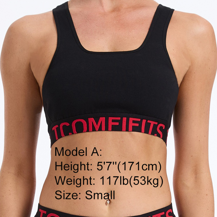 3 Pack- Black Cotton Essentials Soft Bra for Tomboy, Transgender Men, FTM, Non-binary