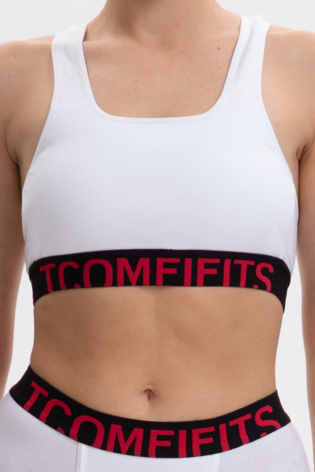 3 Pack- White Cotton Essentials Soft Bra for Tomboy, Transgender Men, FTM, Non-binary
